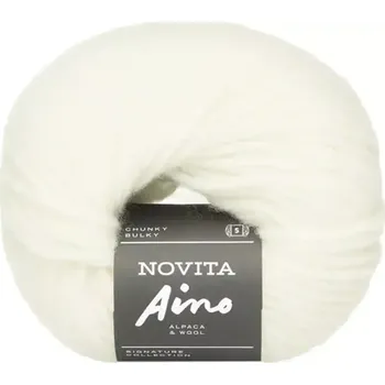 Příze Novita Aino 81 Smetanová (Nadýchaná hřejivá příze Aino Schwan )