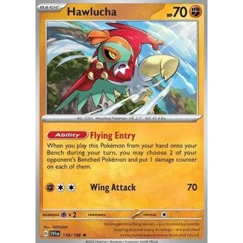 Karetní hra The Pokémon Company Pokémon TCG: HAWLUCHA SV1en 118/198 HOLO