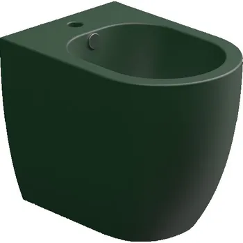 Bidet Bidet stojící Like, keramický, smeraldo matný, s otvorem pro baterii, LKBI01036FI