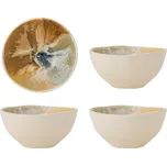 Krémové misky v sadě 4 ks z kameniny 525 ml Lacey – Bloomingville ID_1813126