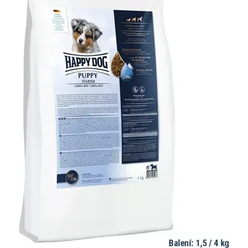 Krmivo pro psa Happy Dog Puppy Starter Lamm & Reis 1,5 kg