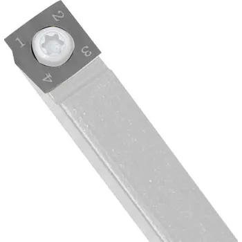 Brusný kotouč Holzmann 9 čtvercová karbidová řezná deska potažená titanem 11,3x11,1mm