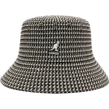 Klobouk Klobouk Kangol - Grid Knit Bucket - Black velikost XL