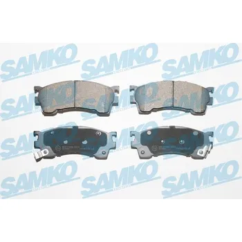 Brzdová destička Sada brzdových destiček, kotoučová brzda SAMKO 5SP1017