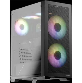 Stolní počítač LC Power LC-717B-ON micro tower herní pouzdro černá