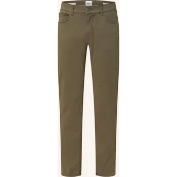 Pánské kalhoty Brax Pánské Kalhoty Chuck Regular Fit, olivová, 32