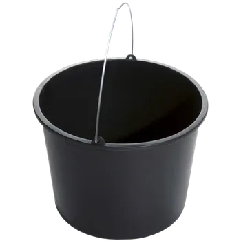 kbelík VĚDRO (kyblík) plastové černé 5L