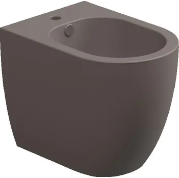 Bidet Bidet stojící Like, keramický, tortora matný, s otvorem pro baterii, LKBI01029FI