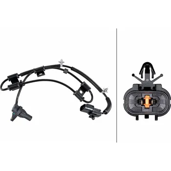 ABS Snímač, počet otáček kol HELLA 6PU 358 252-351