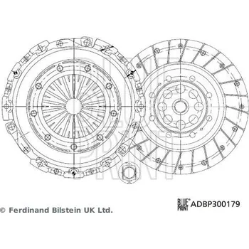 Spojková sada Sada spojky BLUE PRINT ADBP300179