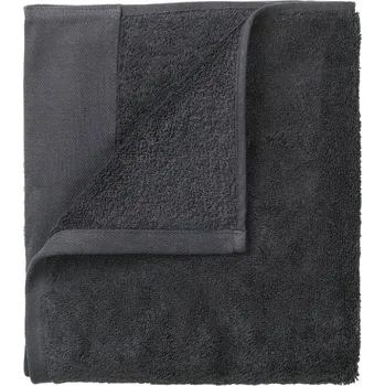 Bytový textil Blomus RIVA Set 2 ručníků 30 x 50 cm tmavě šedá