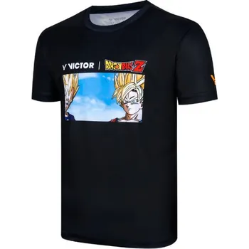Pánské tričko Pánské tričko Victor Pánské tričko VICTOR 2025 Dragon Ball T-501DBZ C Black XXL