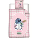 Povlečení Lilo a Stitch Sooo Very Tired 140x200cm