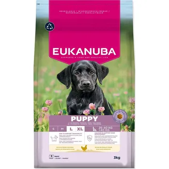 Krmivo pro psa Krmivo EUKANUBA Puppy Large rich in fresh chicken 3 kg