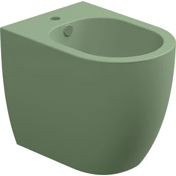 Bidet Bidet stojící Like, keramický, salvia matný, s otvorem pro baterii, LKBI01031FI