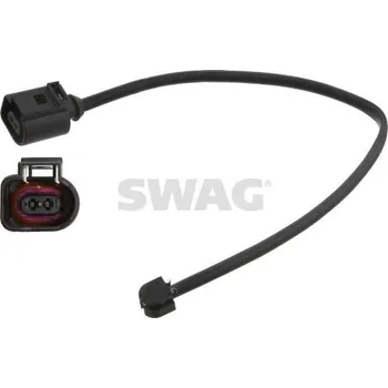 Brzdová destička Výstražný kontakt, opotřebení obložení SWAG 30 93 4499
