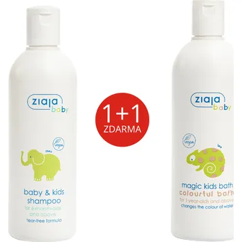 Koupelová pěna Ziaja Ltd. ziaja sada 1+1 baby magická pěna do koupele + šampon na vlasy