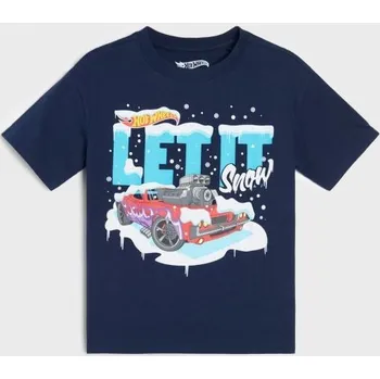 Chlapecké tričko Sinsay - Tričko Hot Wheels - námořnická modrá - 689GJ-59X - 689GJ-59X-128