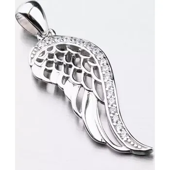 Přívěsek Dámský přívěsek stříbro 925 zirkon křídlo PKL-3039