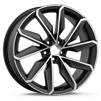 Disk Škoda Scala, Kamiq Alu kolo Blade 18" - černá matná