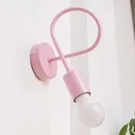 Nástěnné svítidlo OXFORD 1xE27/15W/230V růžová