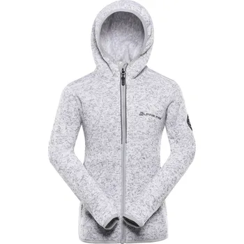 Dětská móda Dětský hřejivý svetr se supratherm ALPINE PRO ZEGO 2 bílá 128-134