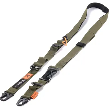 Popruh k fotoaparátu a kameře Tilta Fe Multi-Functional Shoulder Strap - Green/Orange