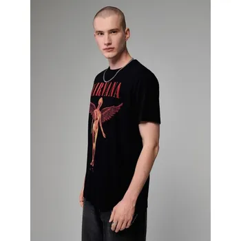 Pánské tričko Tričko s potiskem Nirvana In Utero - XS - House - černá - 105GG-99X