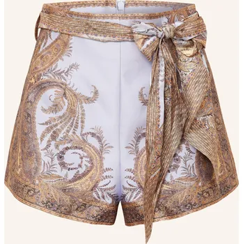 Zimmermann Dámské Šortky Hypnotic S Hedvábím, světle fialová...