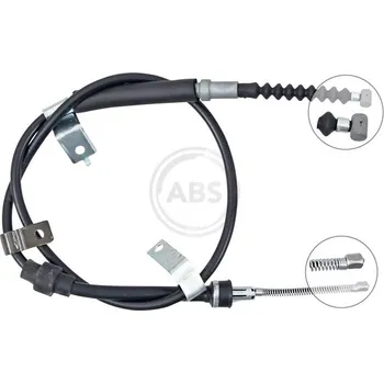 Lanko parkovací brzdy Tažné lanko, parkovací brzda A.B.S. K19108