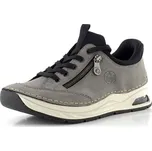 Rieker šedé prozouvací polobotky 44567-42 - 39 | P696552