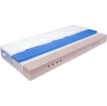 Matrace Pěnová matrace Mabo MESTE KOMBI soft/med 20 cm - 80 x 200 Potah: Tencel, Lehací vrstva: Breeze visco
