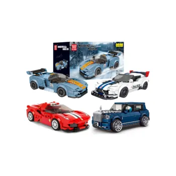 ostatní stavebnice Modely automobilů MINI LUXURY CAR Mould King - Models, Model auta IX Hydrogen race car 27099