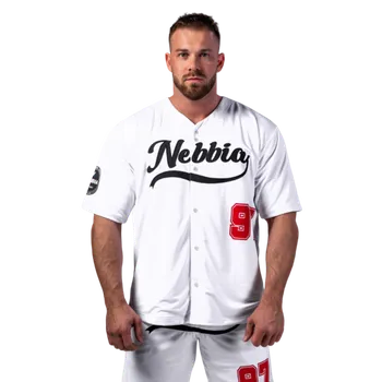 Pánská košile Nebbia Košile LIFT THE GAME 375 bílá - XXL