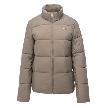 Dámská bunda Dámská Zateplená bunda GUESS NEW CLAUDIA LIGHT PUFFER JACKET V4YL03WFUD0-G1K8 – Hnědá M