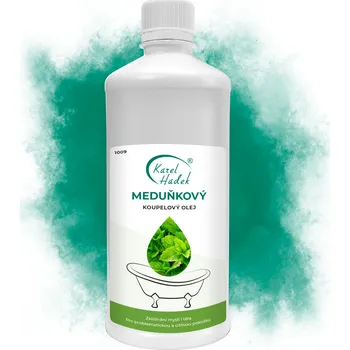 Koupelová pěna AKH/Karel Hadek Koupelový olej MEDUŇKOVÝ 1000 ml