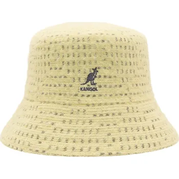 Klobouk Klobouk Kangol - Meeting Point Lahinch - Butter Chiffon/Charcoal velikost S