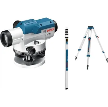 Měřící laser BOSCH Optický nivelacní prístroj Bosch GOL 20 G + stativ BT 160 + nivelacní lat 5 m GR 500 Professional