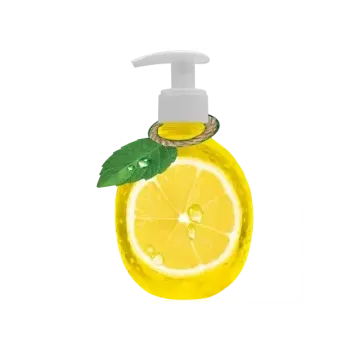 Mýdlo LARA tekuté mýdlo s dávkovačem 375 ml Lemon