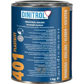 Karosářský tmel DINITROL 401 Brushseal Natíratelný těsnící tmel 1kg