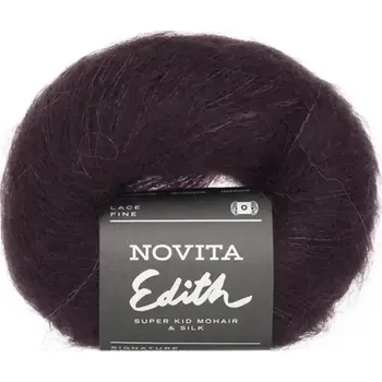 Příze Novita Edith 7851 Marron (Mohérová příze Edith Stimmung )