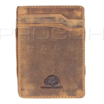 Peněženka Kožená magic peněženka Greenburry 1608-25 hnědá