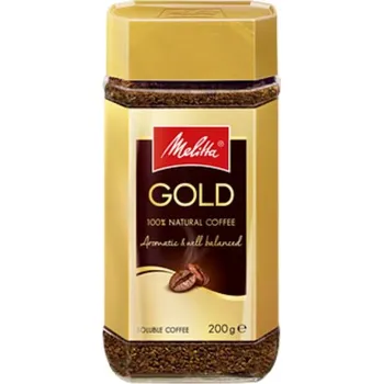 Káva Melitta Gold instantní káva 200g