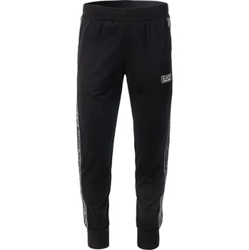 Pánské kalhoty Pánské Kalhoty EA7 TRAIN LOGO SERIES M TAPE PANTS CH COFT 6RPP54PJ05Z1200 – Černá S