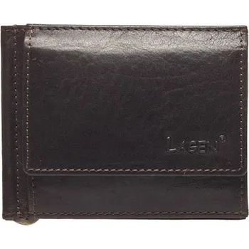 Peněženka Kožená dolarovka LAGEN 1999/T tmavě hnědá