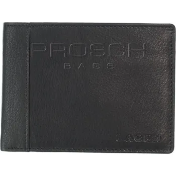 Peněženka Pánská kožená peněženka LAGEN 7176 E černá