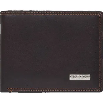 Peněženka Pánská kožená peněženka LAGEN LG-1789 hnědá