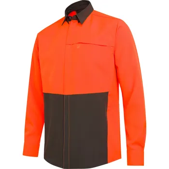 Pánská košile Beretta Pánská lovecká košile Thorn Resistant Velikost: S Brown Bark/Orange