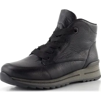 Dámské kozačky Ara širší kožený kotník Schwarz Osaka-Sport 12-24543-61 - 37.5 | P665284