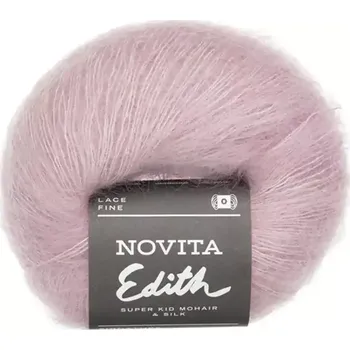 Příze Novita Edith 5021 Růžová (Mohérová příze Edith Träumer )
